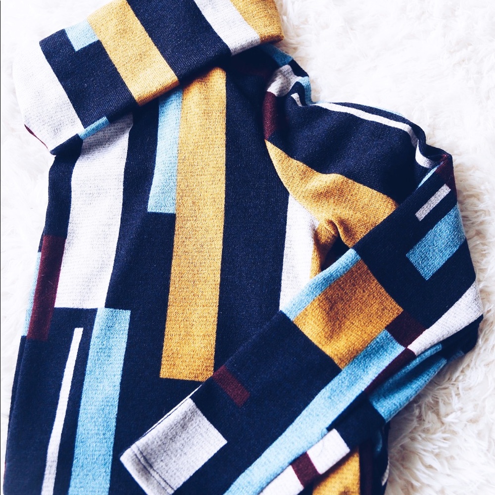 ๐ฅ turtle neck long sleeve casual top - Picture 2 of 8